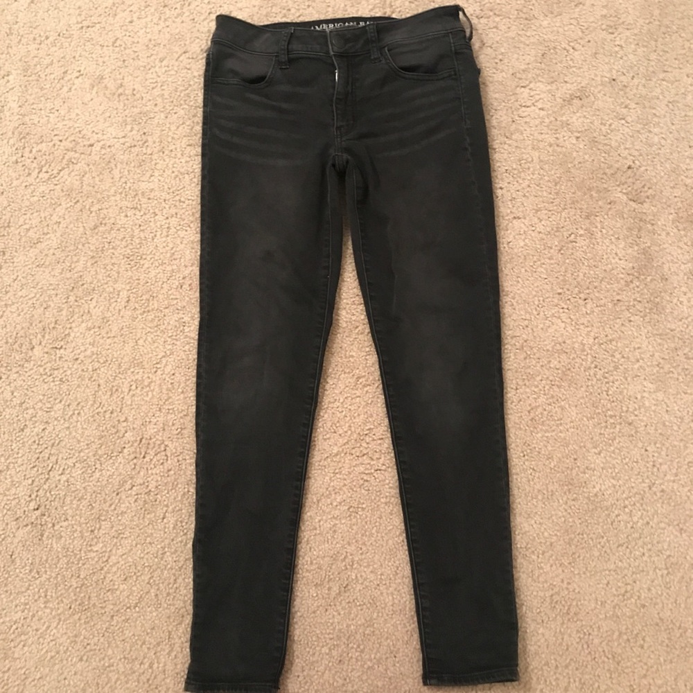 american eagle black jeans